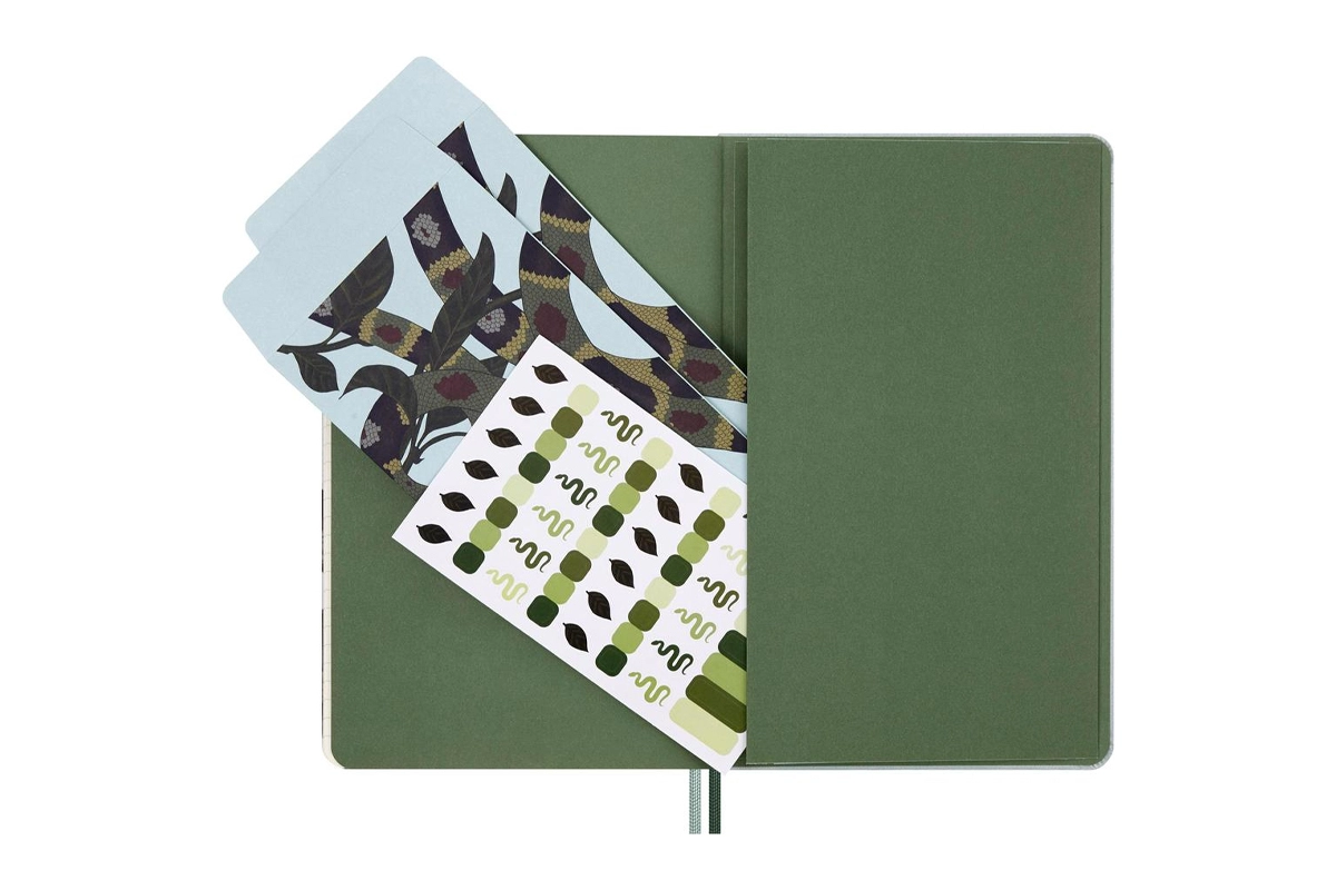 Een Moleskine 2025 12M Weekly Planner Large Snake Leaves koop je bij Moleskine.nl